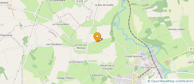 localisation de l'entreprise MONSIEUR REMY JOURDAN à CERENCES