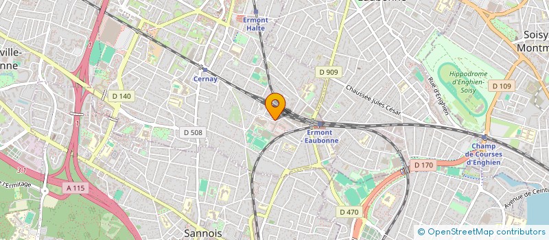 localisation de l'entreprise MONSIEUR REMY KADOUCH  ERMONT