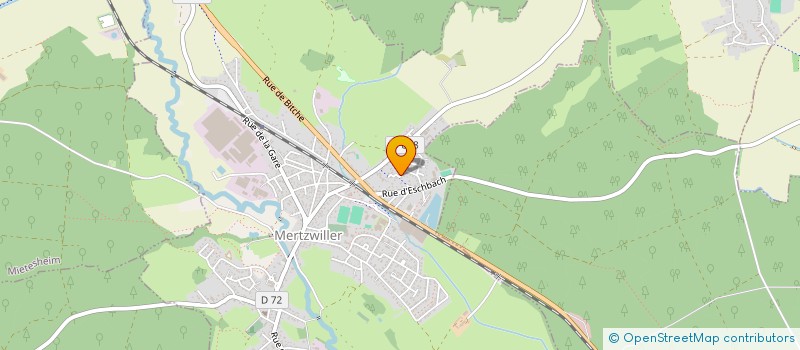 localisation de l'entreprise MONSIEUR REMY KAISER  MERTZWILLER