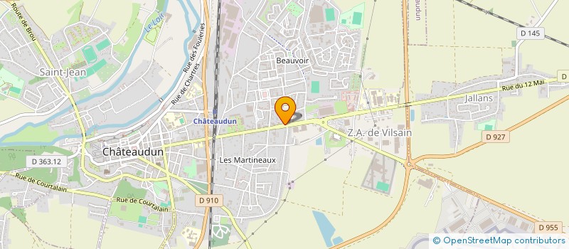 localisation de l'entreprise MONSIEUR REMY KAYSER à CHATEAUDUN
