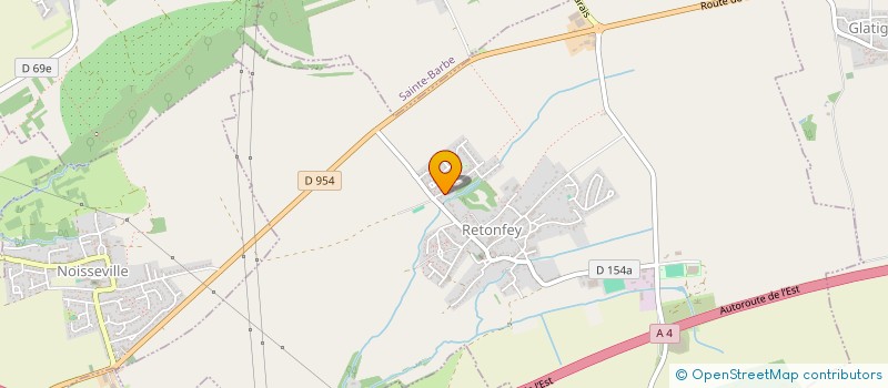 localisation de l'entreprise MONSIEUR REMY KUBITZ  RETONFEY