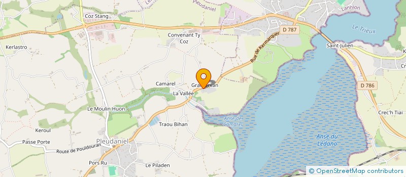 localisation de l'entreprise MONSIEUR REMY LABOUCARIE  PLEUDANIEL