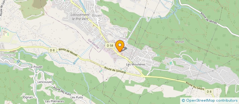 localisation de l'entreprise MONSIEUR REMY LABROT  MIMET