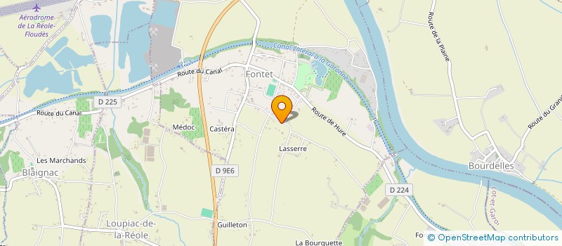 localisation de l'entreprise MONSIEUR REMY LAFINEUSE à FONTET