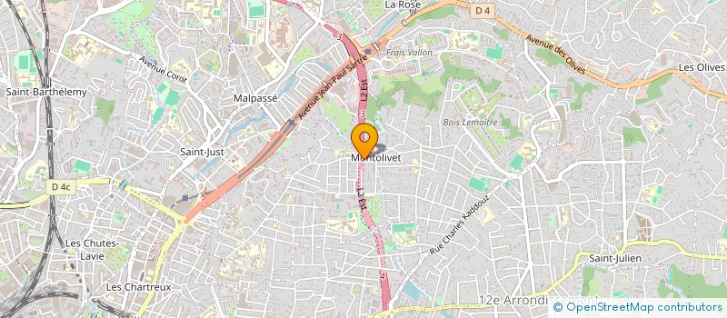 localisation de l'entreprise MONSIEUR REMY LAGARRIGUE  MARSEILLE