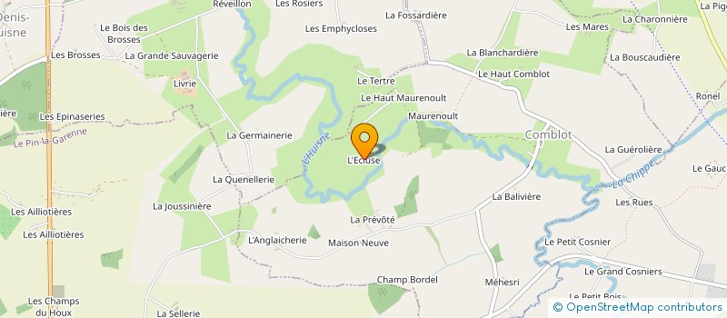 localisation de l'entreprise MONSIEUR REMY LALANDE à SAINT-HILAIRE-LE-CHATEL