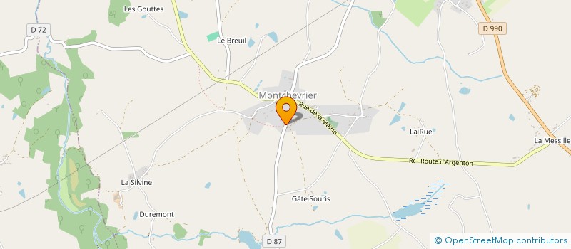 localisation de l'entreprise MONSIEUR REMY LAMAMY à MONTCHEVRIER