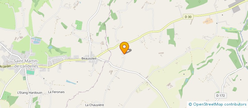 localisation de l'entreprise MONSIEUR REMY LAMBERT  SAINT-BRICE-DE-LANDELLES