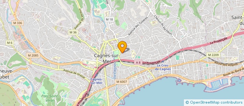 localisation de l'entreprise MONSIEUR REMY LAMBERT à CAGNES-SUR-MER