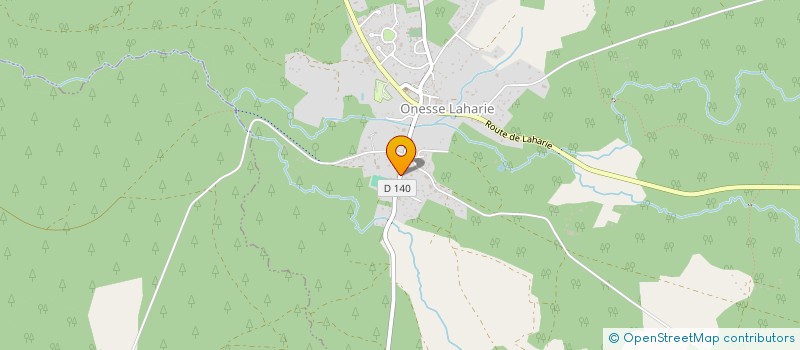 localisation de l'entreprise MONSIEUR REMY LAPIE à ONESSE-LAHARIE