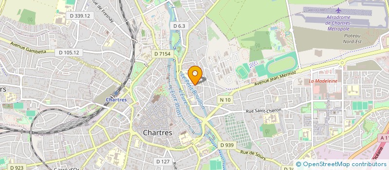 localisation de l'entreprise MONSIEUR REMY LAPLEIGE à CHARTRES