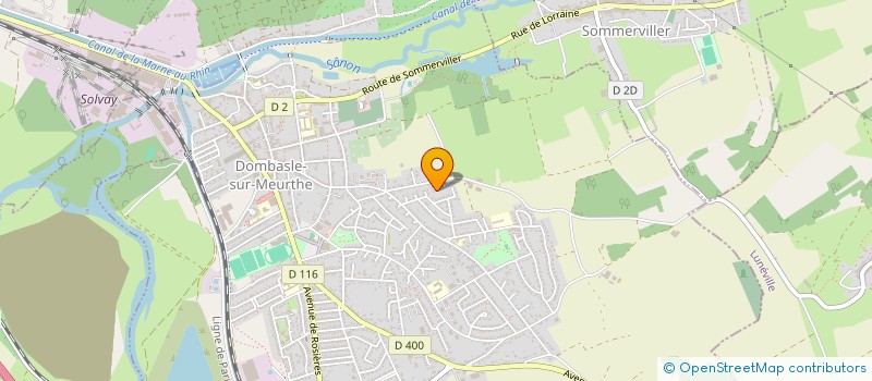 localisation de l'entreprise MONSIEUR REMY LAPORTE à DOMBASLE-SUR-MEURTHE