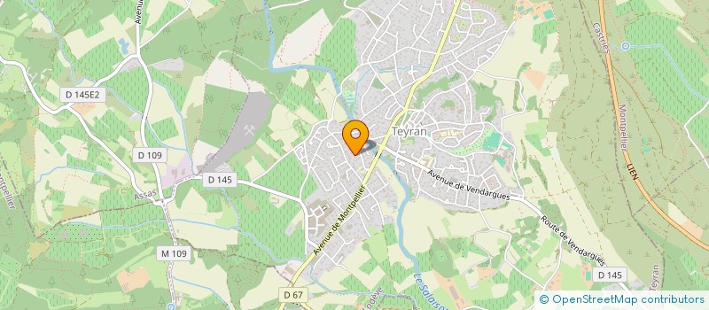 localisation de l'entreprise MONSIEUR REMY LAPORTE  TEYRAN