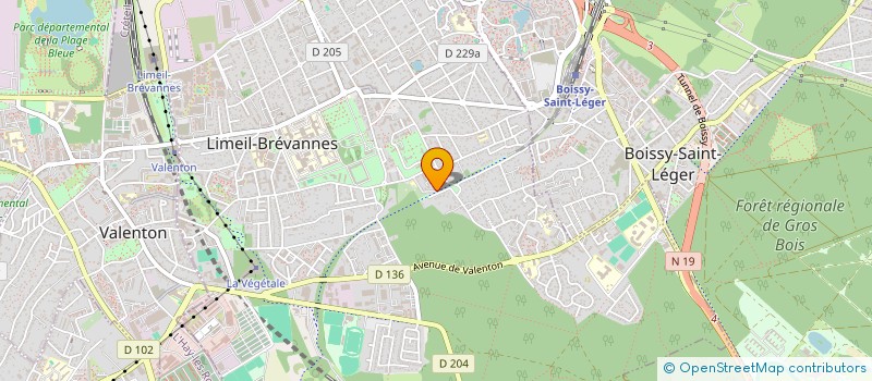 localisation de l'entreprise MONSIEUR REMY LARANJEIRA E PINHO  LIMEIL-BREVANNES