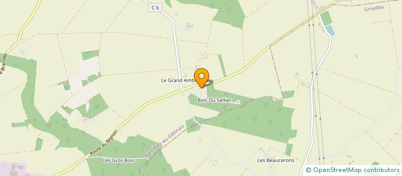 localisation de l'entreprise MONSIEUR REMY LARDE  FERRIERES-EN-GATINAIS