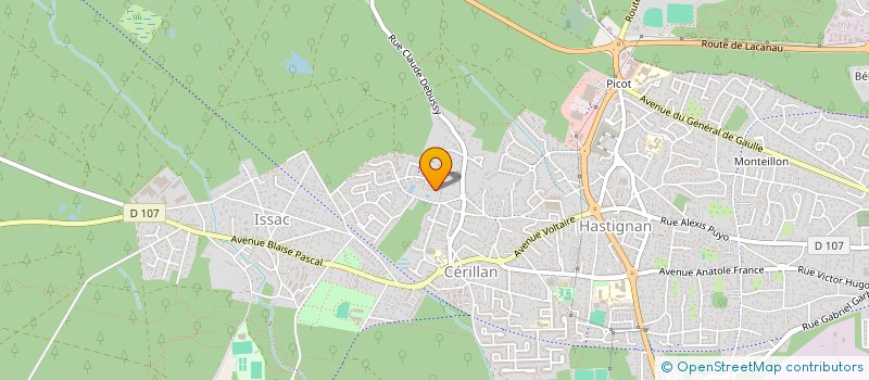 localisation de l'entreprise MONSIEUR REMY LAURENT  SAINT-MEDARD-EN-JALLES