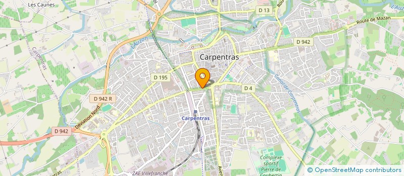 localisation de l'entreprise MONSIEUR REMY LE CORRE à CARPENTRAS