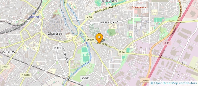 localisation de l'entreprise MONSIEUR REMY LE FLOHIC à CHARTRES