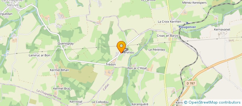 localisation de l'entreprise MONSIEUR REMY LE LAY  LA CHAPELLE-NEUVE