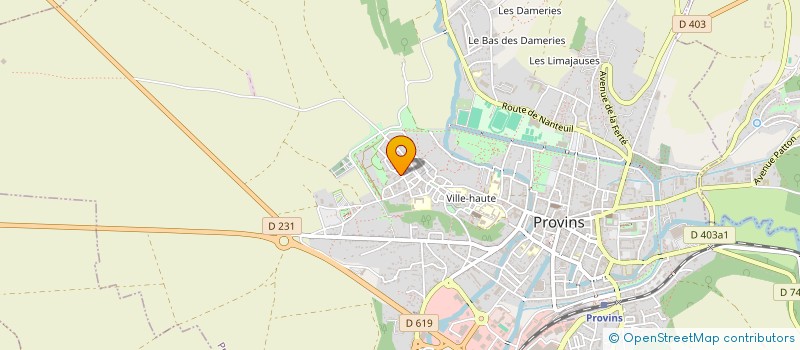 localisation de l'entreprise MONSIEUR REMY LEBEL à PROVINS