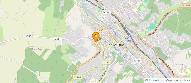 localisation de l'entreprise MONSIEUR REMY LECLERCQ à BAR-LE-DUC