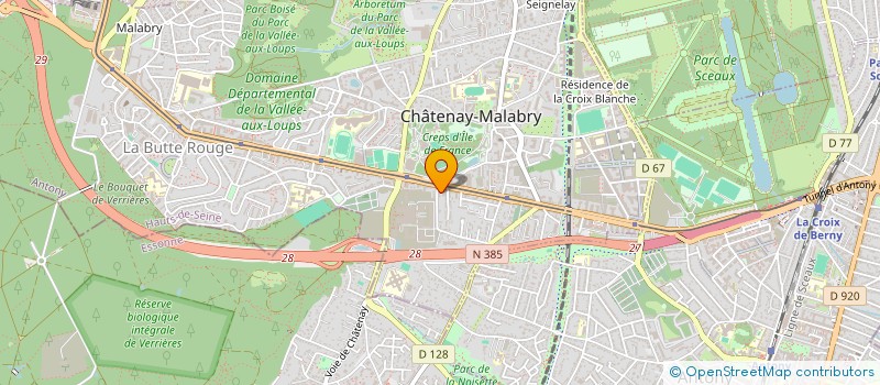 localisation de l'entreprise MONSIEUR REMY LEGRAND  CHATENAY-MALABRY