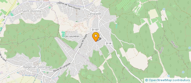 localisation de l'entreprise MONSIEUR REMY LEHNISCH à LANGLADE