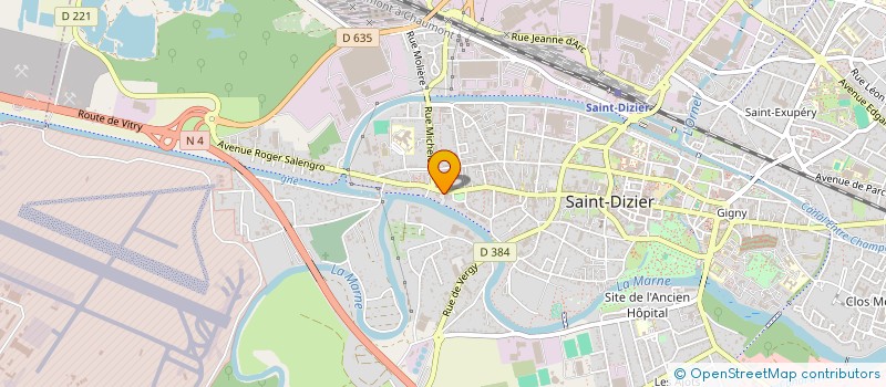 localisation de l'entreprise MONSIEUR REMY LEMAITRE à SAINT-DIZIER