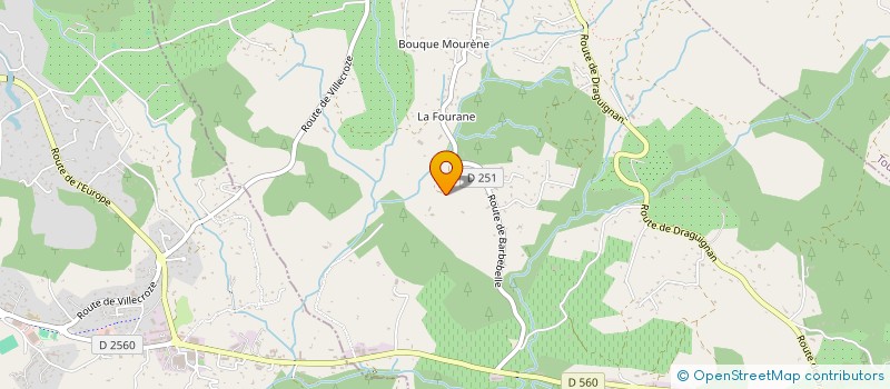 localisation de l'entreprise MONSIEUR REMY LENOIR  VILLECROZE