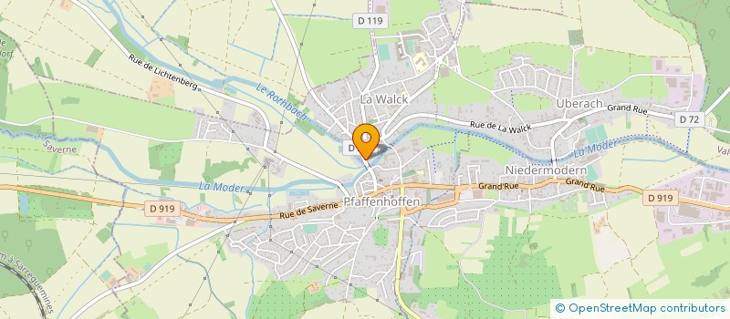 localisation de l'entreprise MONSIEUR REMY LEONHART  UHRWILLER