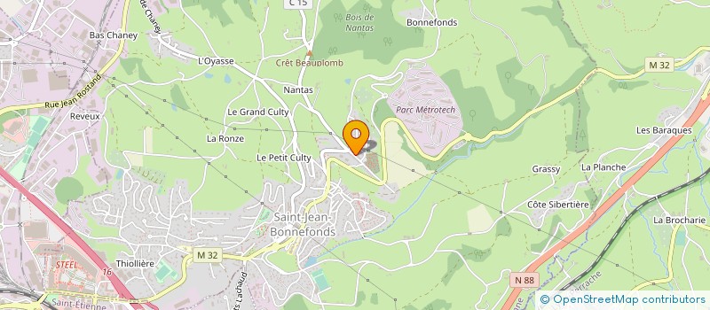 localisation de l'entreprise MONSIEUR REMY LIABOT  SAINT-JEAN-BONNEFONDS