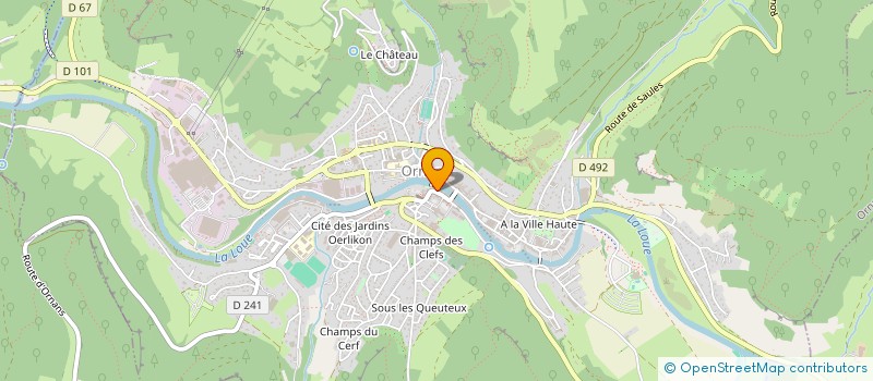 localisation de l'entreprise MONSIEUR REMY LIETTA à ORNANS