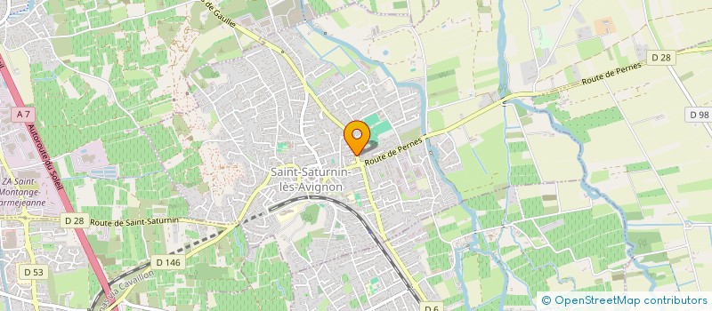 localisation de l'entreprise MONSIEUR REMY LIOTAUD  SAINT-SATURNIN-LES-AVIGNON