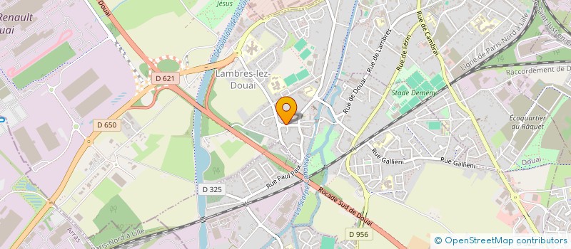 localisation de l'entreprise MONSIEUR REMY LOBRY à LAMBRES-LEZ-DOUAI