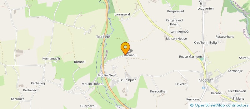 localisation de l'entreprise MONSIEUR REMY LOHEAC  MOTREFF