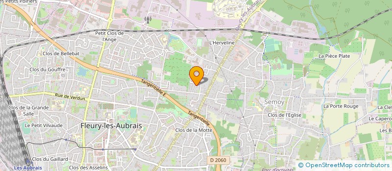 localisation de l'entreprise MONSIEUR REMY LORIEAU à FLEURY-LES-AUBRAIS