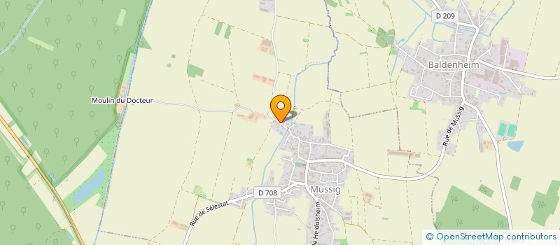 localisation de l'entreprise MONSIEUR REMY LOSSER  MUSSIG