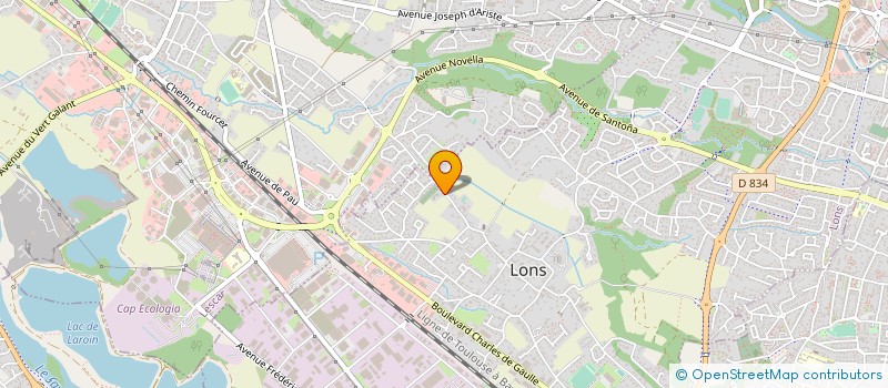 localisation de l'entreprise MONSIEUR REMY LOUINET à LONS