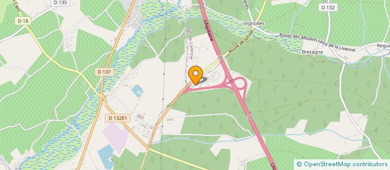 localisation de l'entreprise MONSIEUR REMY LUCIDARME  VAL-DE-LIVENNE