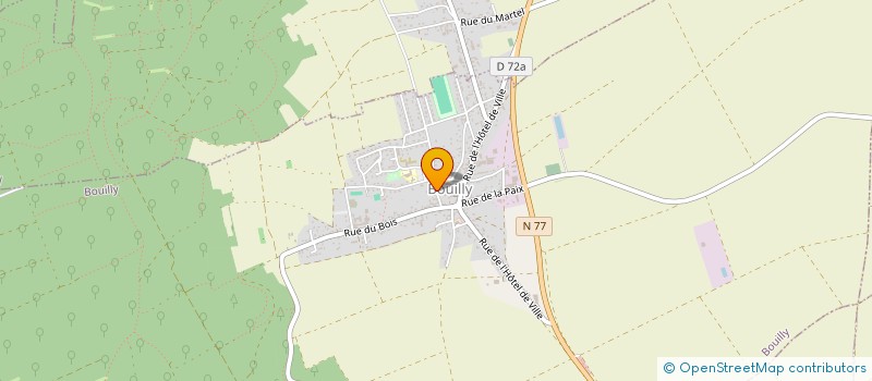 localisation de l'entreprise MONSIEUR REMY MACGERMAN  BOUILLY