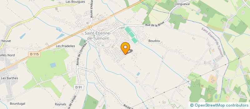 localisation de l'entreprise MONSIEUR REMY MAILLES  SAINT-ETIENNE-DE-TULMONT