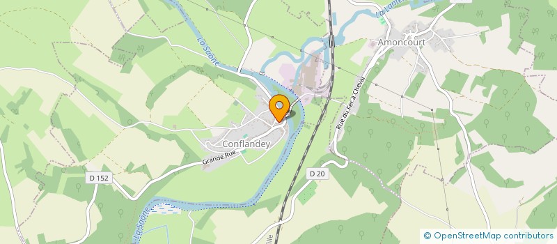 localisation de l'entreprise MONSIEUR REMY MALEZIEUX  CONFLANDEY