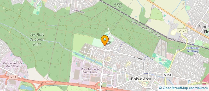 localisation de l'entreprise MONSIEUR REMY MALLARD  BOIS-D'ARCY