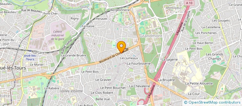 localisation de l'entreprise MONSIEUR REMY MAMOUR  JOUE-LES-TOURS