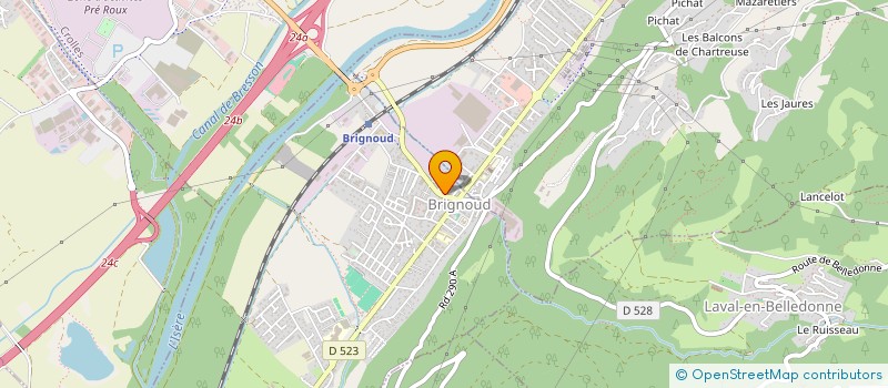 localisation de l'entreprise MONSIEUR REMY MANAS  VILLARD-BONNOT