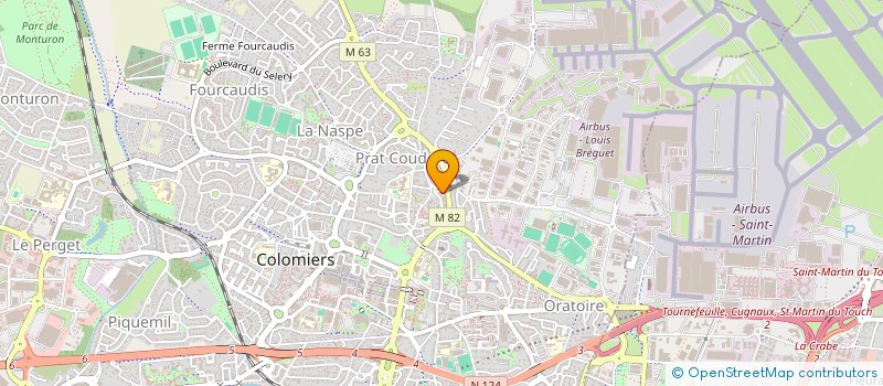 localisation de l'entreprise MONSIEUR REMY MANSON à COLOMIERS
