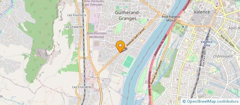 localisation de l'entreprise MONSIEUR REMY MARCON à GUILHERAND-GRANGES
