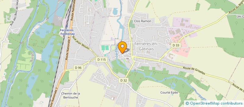 localisation de l'entreprise MONSIEUR REMY MARIOLLES à FERRIERES-EN-GATINAIS