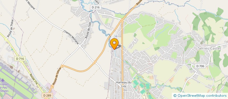 localisation de l'entreprise MONSIEUR REMY MARSZALCK  SERRES-CASTET