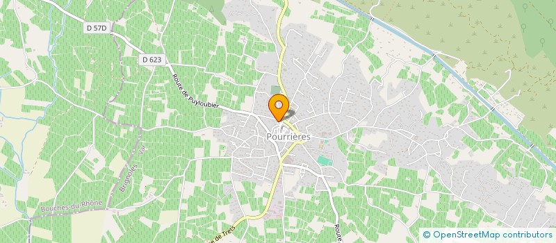 localisation de l'entreprise MONSIEUR REMY MARTIN  POURRIERES